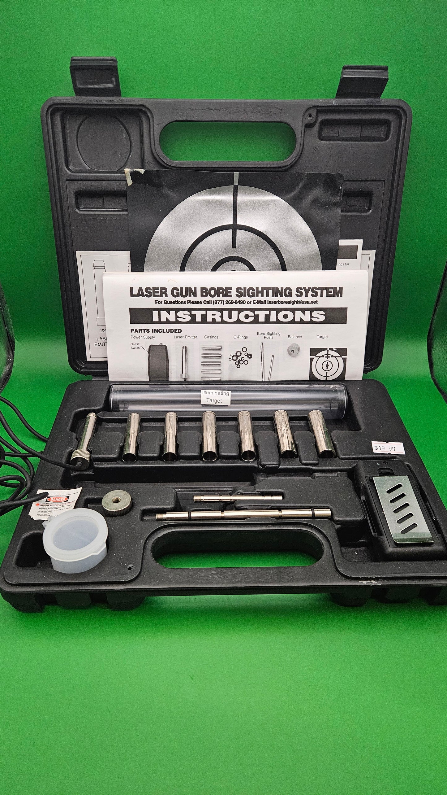 Laser Gun Bore Sighting System