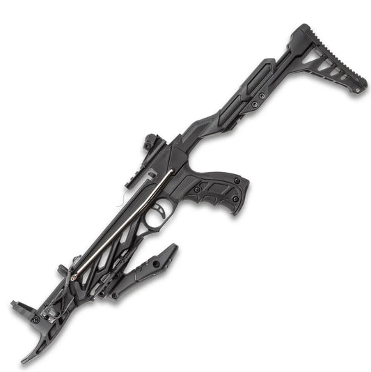 Man Kung 80 Lbs Professional Alligator Recurve Pistol Crossbow - 185 Fps